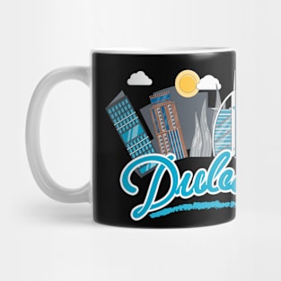 Visit dubai, late gift, dubai, souvenir, holiday Mug